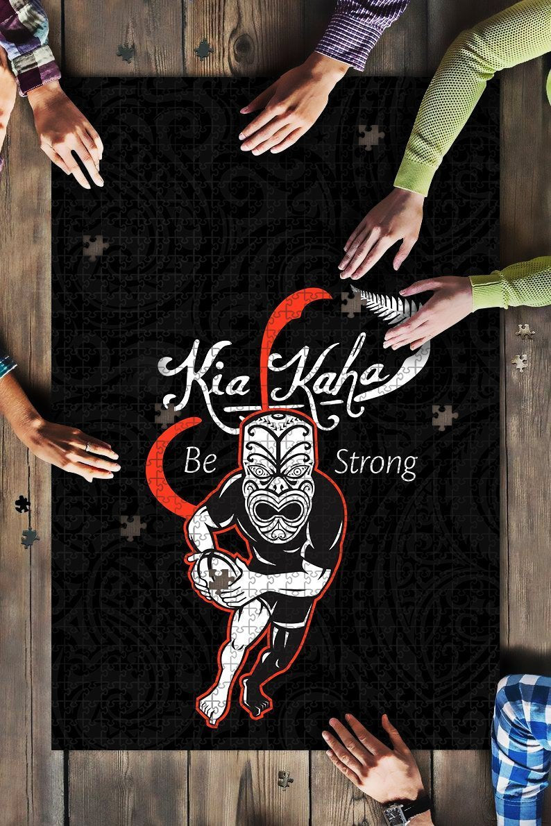 rugby-kia-kaha-be-strong-jigsaw-puzzle-black-version-2