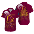 (Custom Personalised) Brisbane Broncos Rugby NAIDOC 2022 Hawaiian Shirt