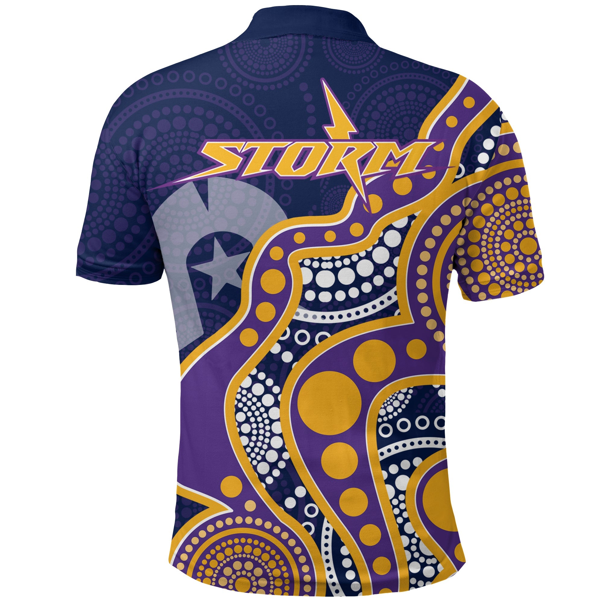 naidoc-week-melbourne-storm-polo-shirt-aboriginal-dot-painting