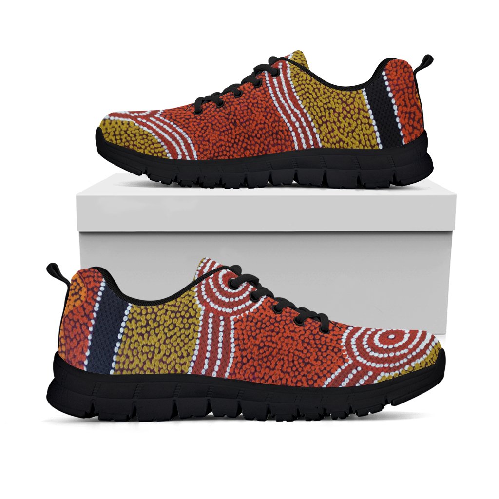 sneaker-aboriginal-dot-style