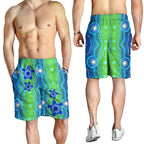 1staustrali-aboriginal-mens-shorts-aboriginal-turtle-family