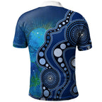kid-aboriginal-polo-australia-indigenous-flag-circle-dot-painting-art-blue