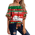 custom-personalised-rabbitohs-christmas-off-shoulder-waist-wrap-top-south-sydney-indigenous