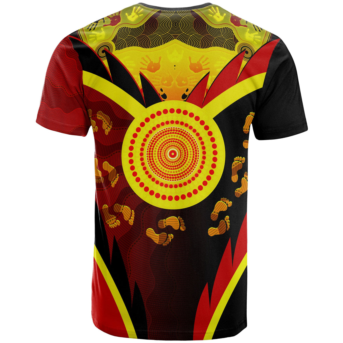 aboriginal-t-shirt-indigenous-flag-with-footprint-hand-art