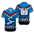 (Custom Personalised) Adelaide Strikers ANZAC 2022 Hawaiian Shirt Camouflage With Poppy