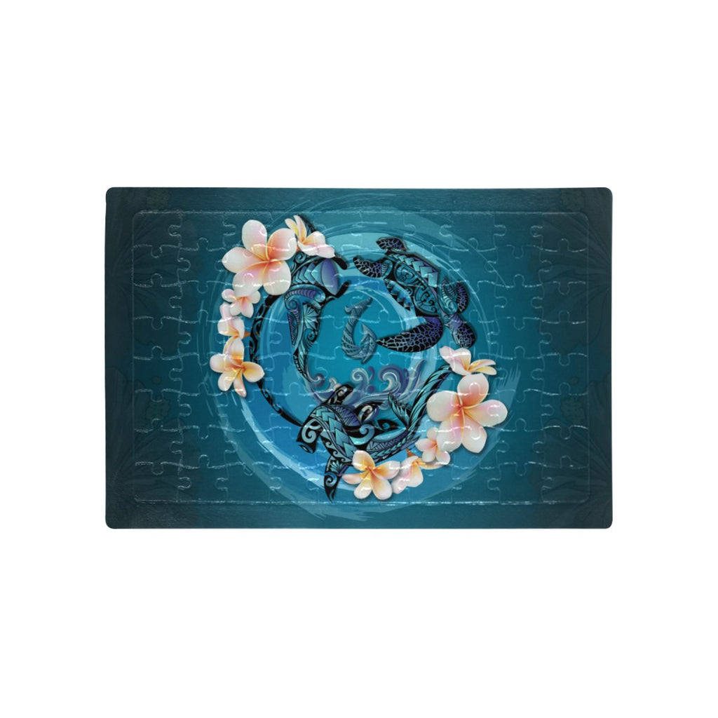 new-zealand-jigsaw-puzzle-blue-plumeria-animal-turtle-tattoo