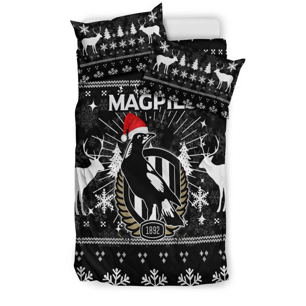 collingwood-magpies-bedding-set-christmas-ugly-style