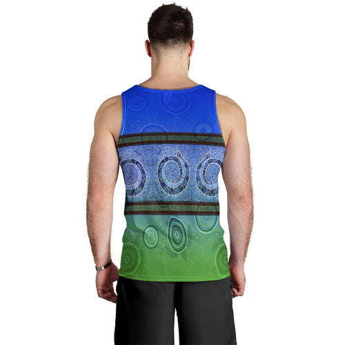 men-tank-top-turtle-with-dhari-mask-snake-patterns