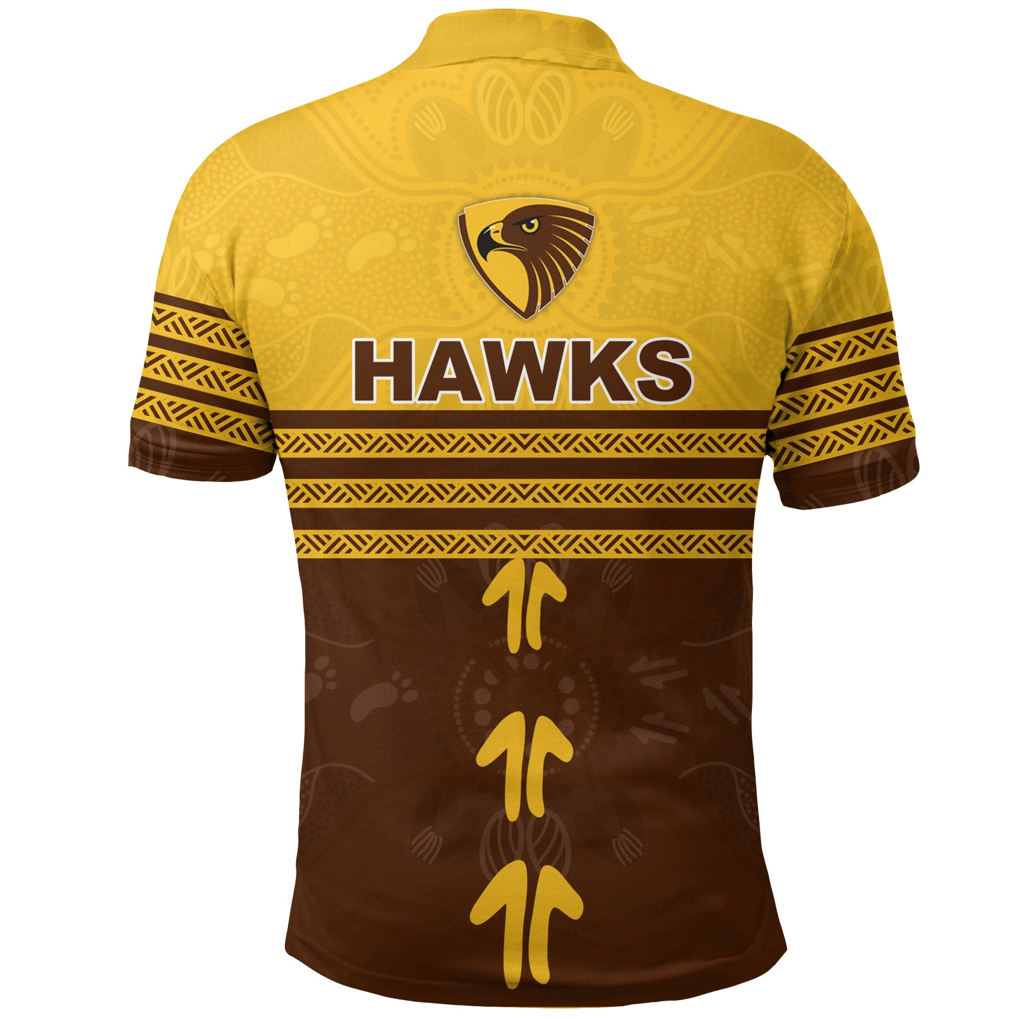 hawthorn-polo-shirt-aboriginal-dot-painting