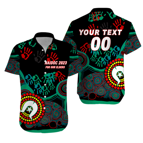 (Custom Personalised) NAIDOC Week 2023 Aboriginal Art For Our Elders Hawaiian Shirt