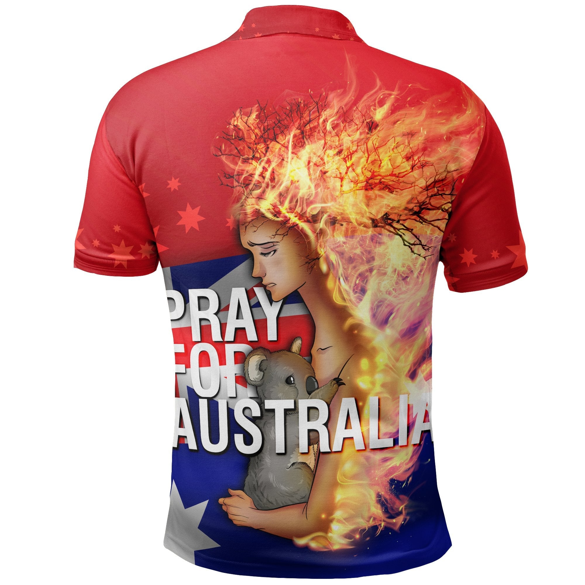 polo-shirt-pray-for-australia-bushfire-shirt-unisex