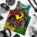 Australia Aboriginal Kangaroo Combine New Zealand Maori Kiwi Bird Men Tank Top - LT2