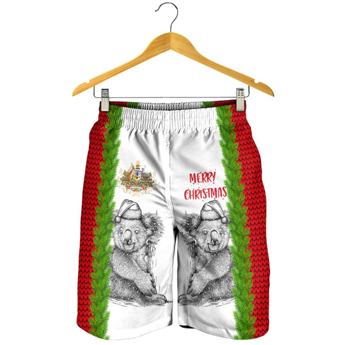 custom-christmas-mens-shorts-merry-christmas-koala