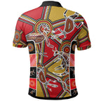 kid-aboriginal-polo-shirts-kangaroo-dot-painting-patterns