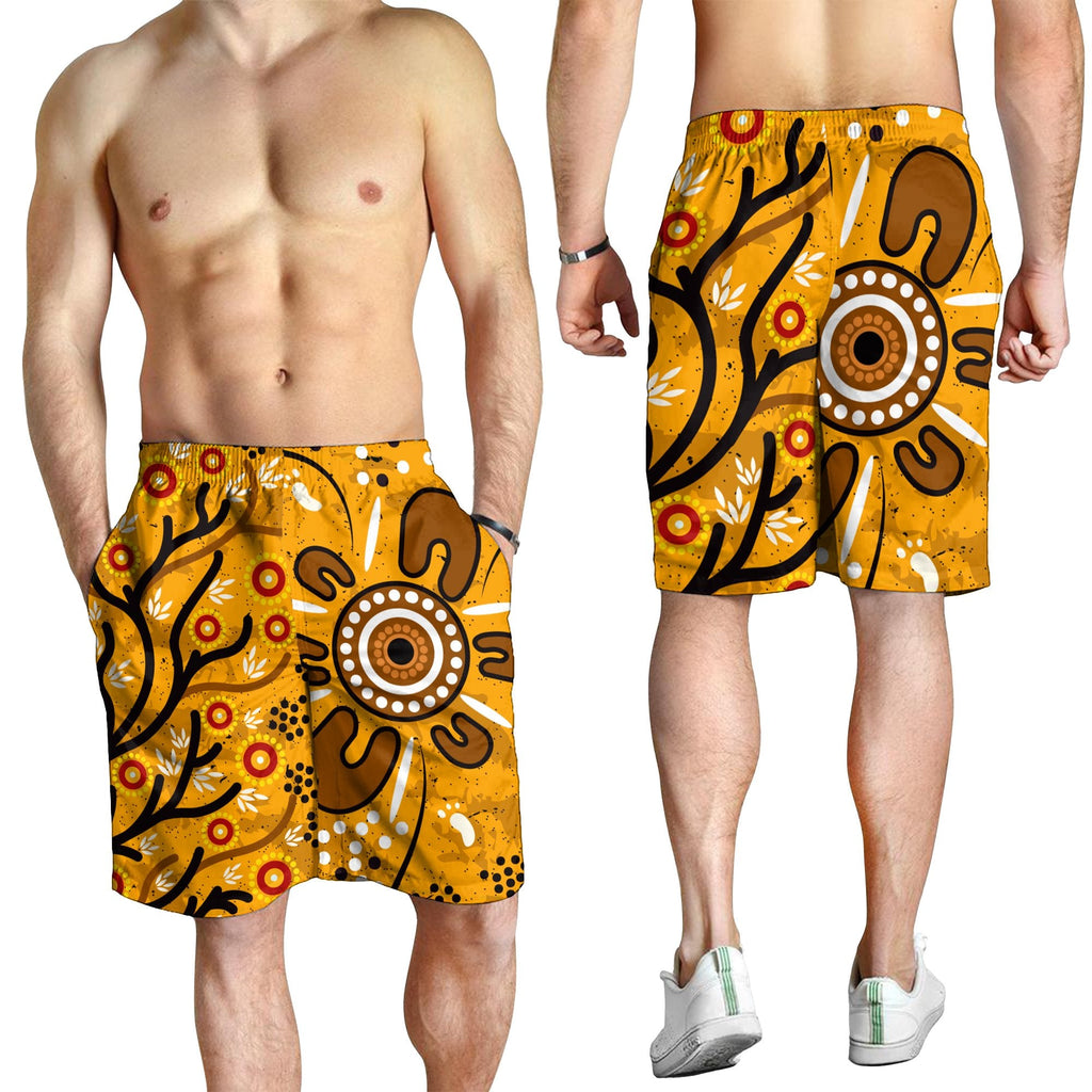 men-shorts-aboriginal-art-in-spring-style