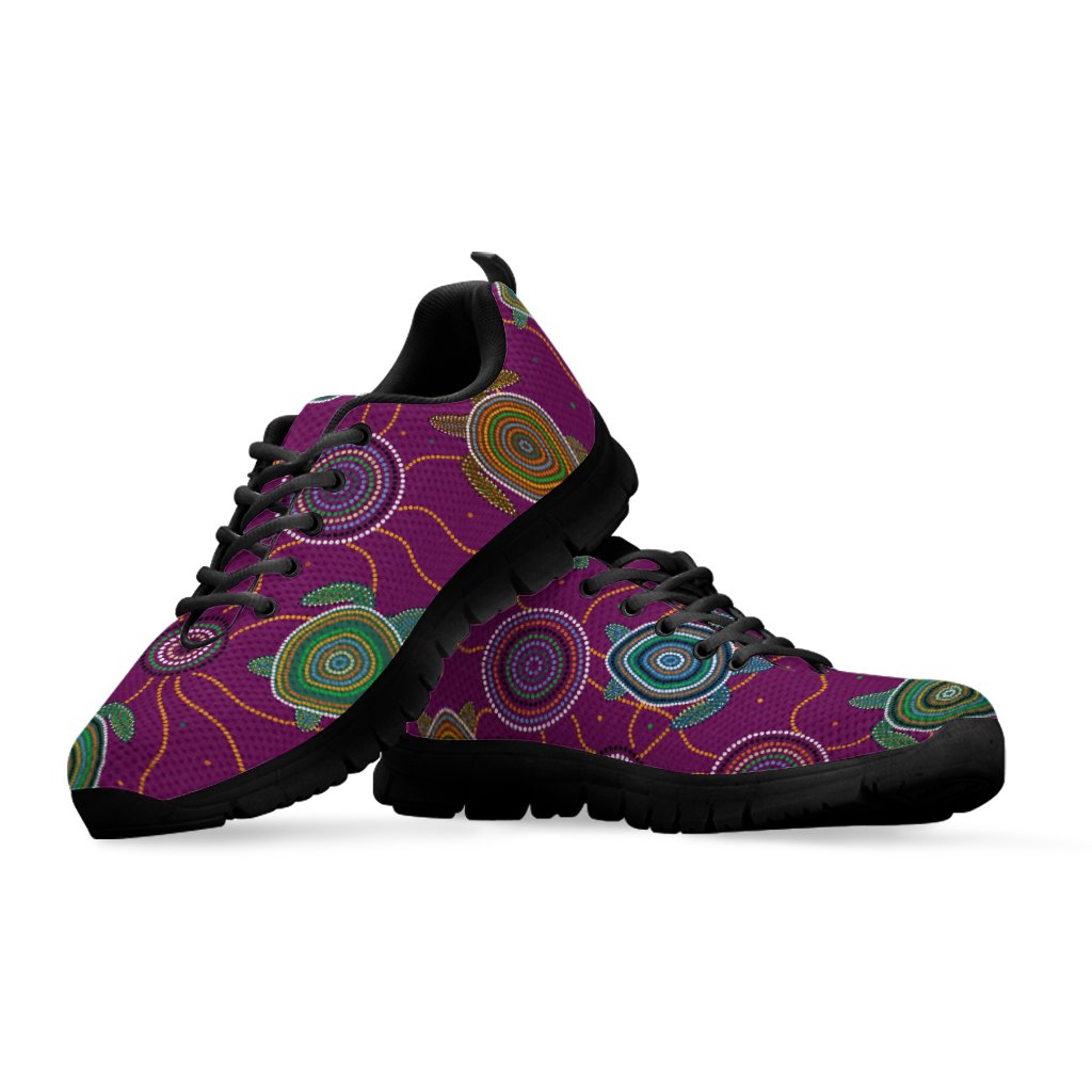 sneaker-aboriginal-turtle-purple-australia-dot-patterns