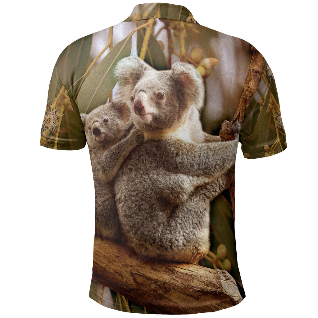polo-shirt-australian-koala-shirt-3d-koala