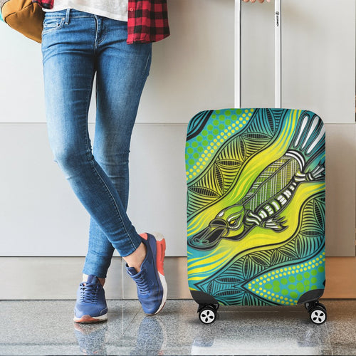 luggage-cover-aboriginal-platypus