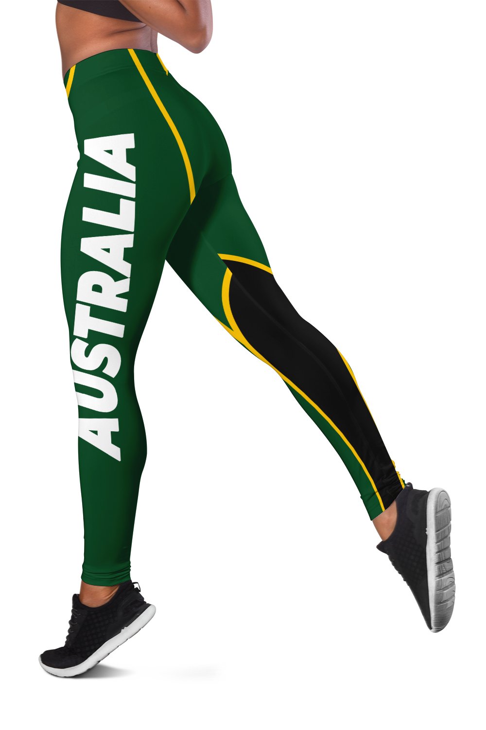 leggings-australian-coat-of-arms-green-tight-pants-women