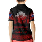 anzac-day-kid-polo-shirt-their-name-liveth-for-evermore