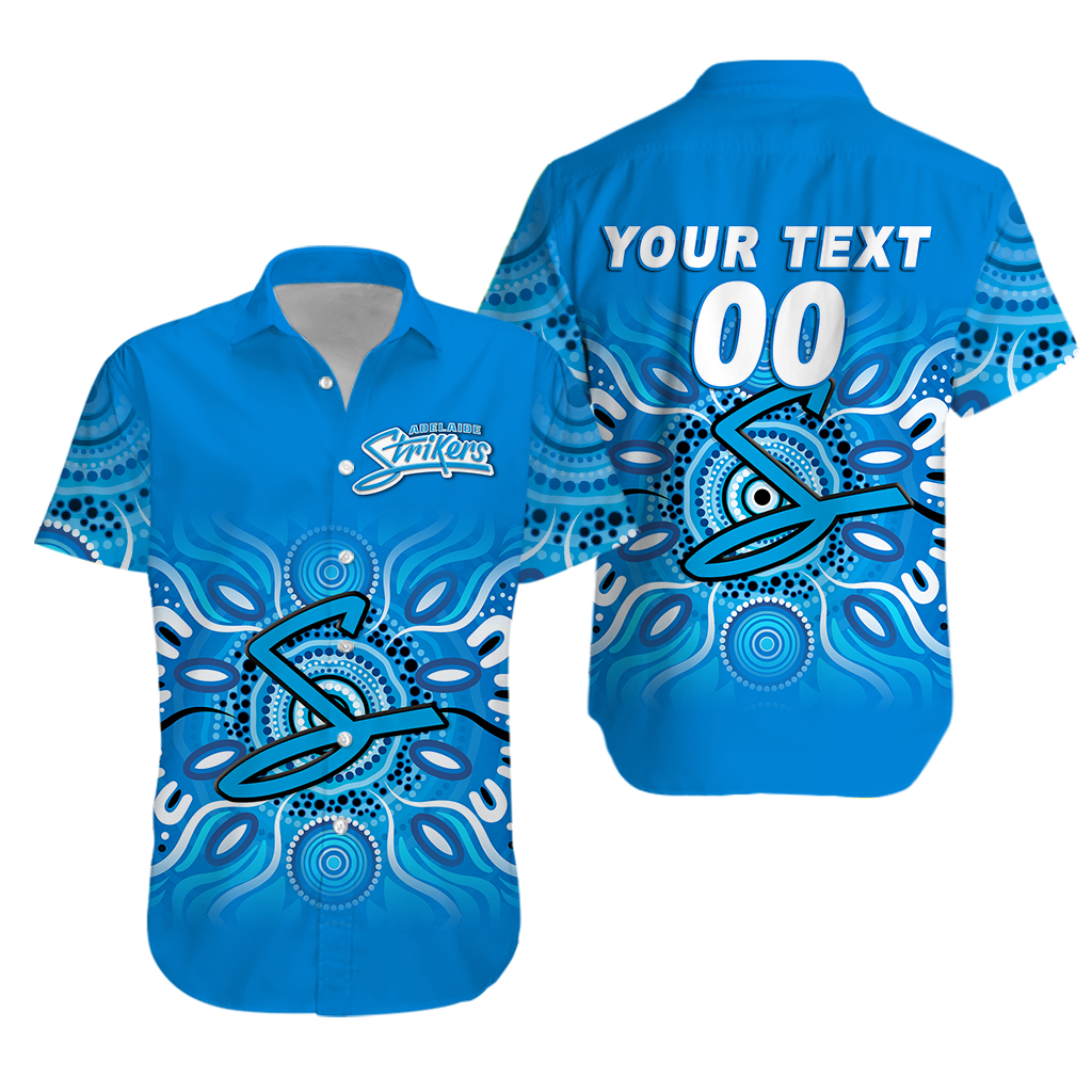 (Custom Personalised) Adelaide Strikers Aboriginal Cricket 2022 Hawaiian Shirt