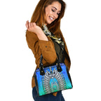 Shoulder Handbag - Turtle Background With Dhari Mask - Vibe Hoodie