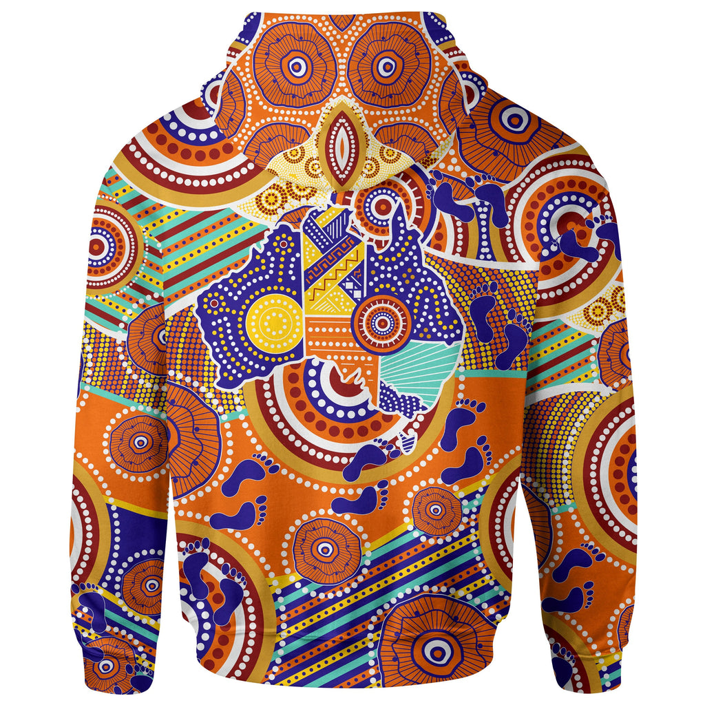 kid-aboriginal-zip-up-hoodie-australian-map-dot-painting