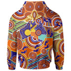 kid-aboriginal-zip-up-hoodie-australian-map-dot-painting