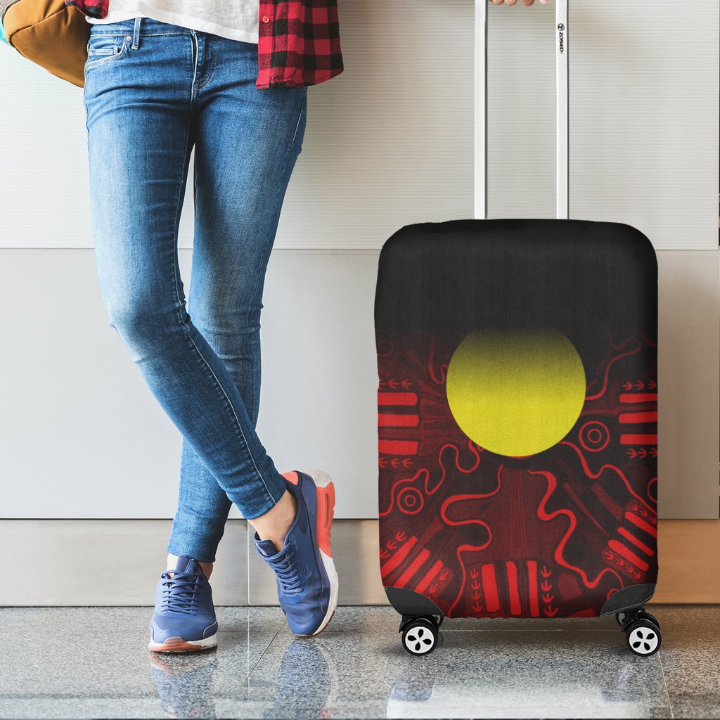 aboriginal-luggage-covers-indigenous-flag-grunge-style