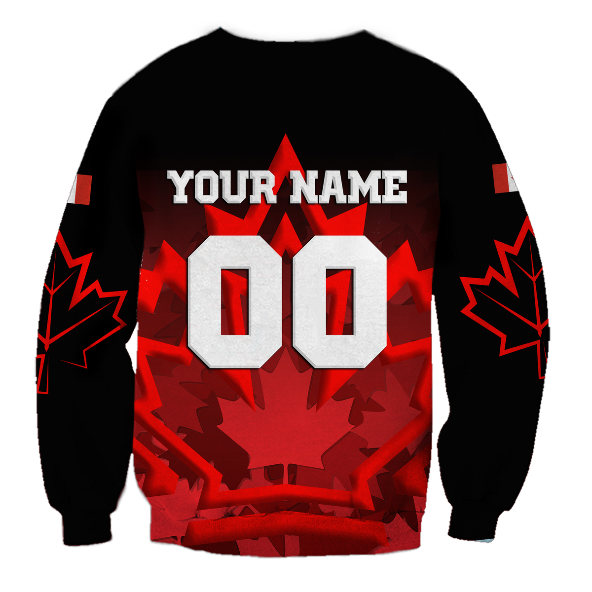 custom-personalised-canada-hockey-with-maple-leaf-sweatshirt