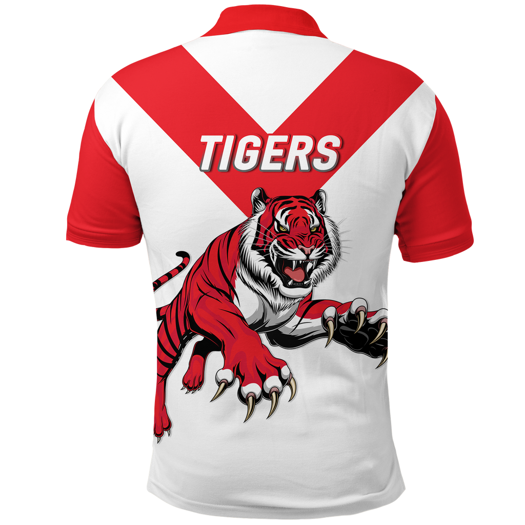 Tigers South Bunbury Football 2022 Polo Shirt - LT12