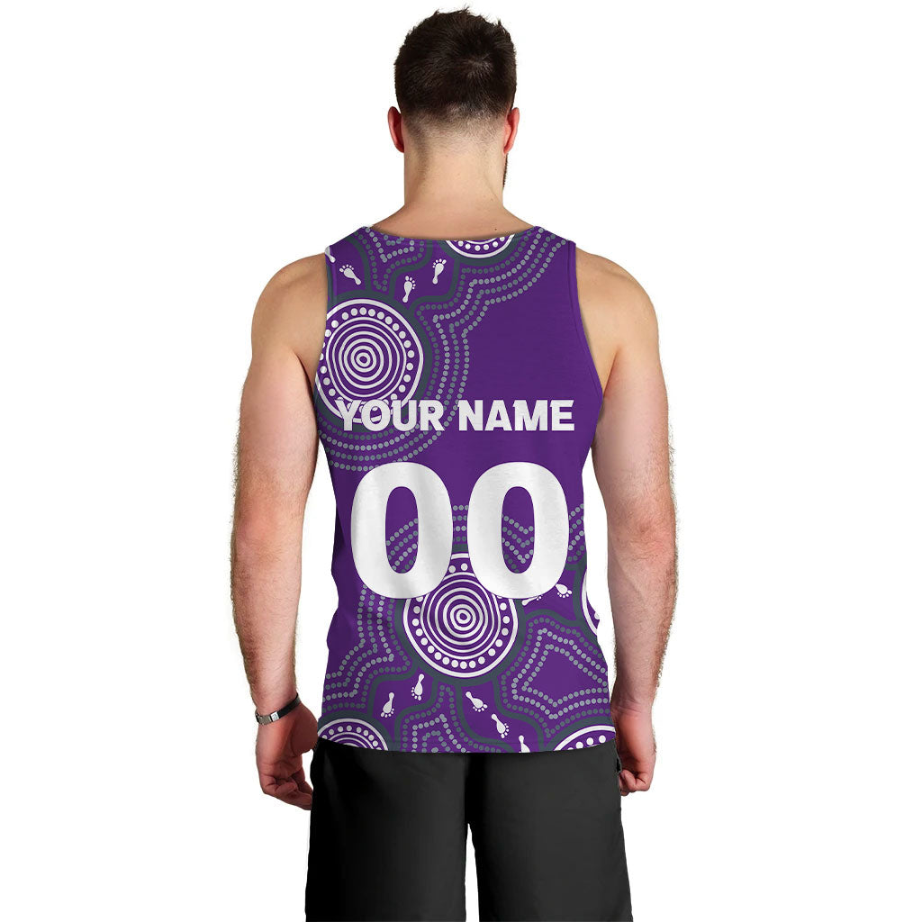 custom-personalised-perth-glory-men-tank-top-indigenous-dot-painting-art