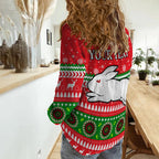 custom-personalised-rabbitohs-women-casual-shirt-south-sydney-christmas
