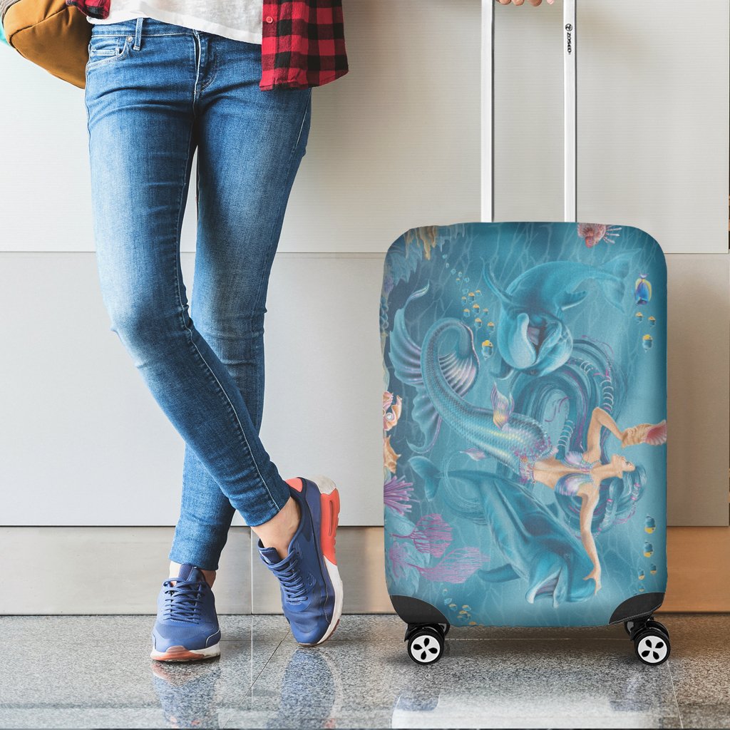 luggage-cover-australia-beautiful-mermaid-with-dolphin