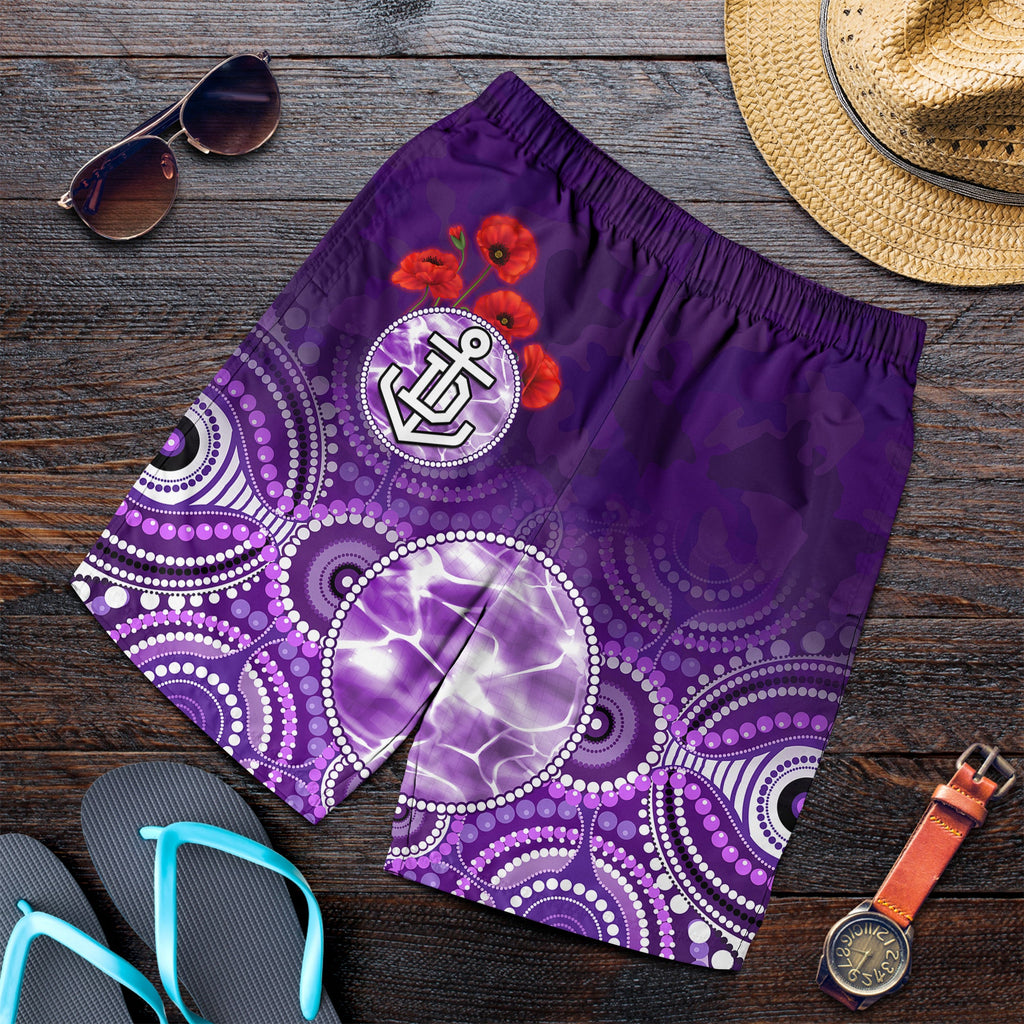 dockers-anzac-2022-men-shorts-fremantle-football-aboriginal-poppy-flowers