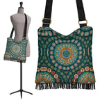 crossbody-boho-handbag-aboriginal-green-dot-painting-with-earth