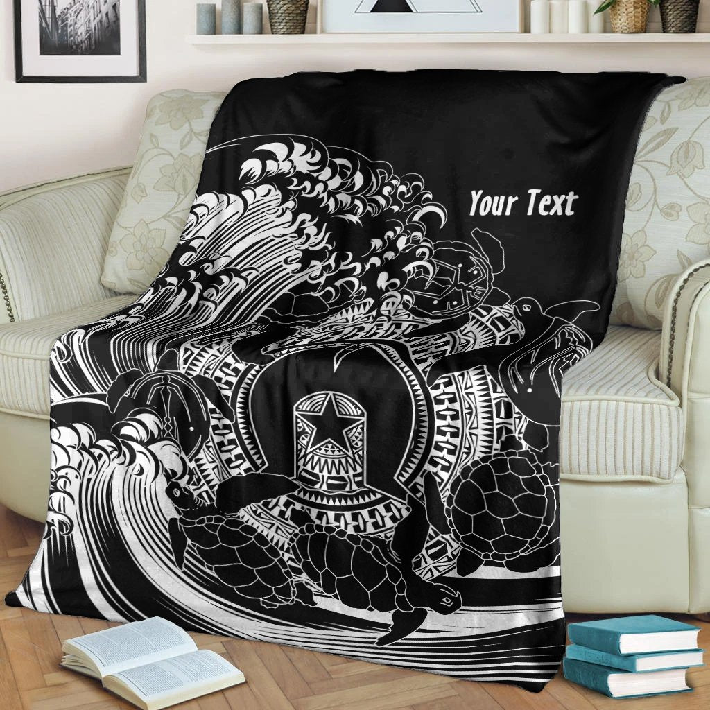 customaboriginal-premium-blanket-torres-strait-islands-in-wave-black