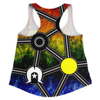 Naidoc Week 2021  Women's Tank , Aboriginal Geometric Style - Vibe Hoodie