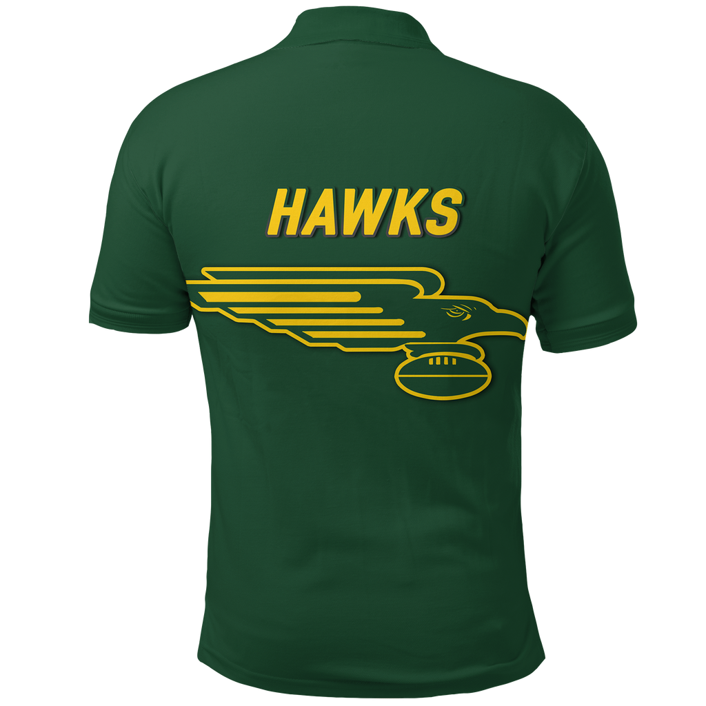 Hawks Football 2022 Augusta Margaret River Polo Shirt - LT12