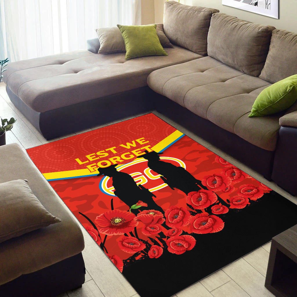 gold-coast-suns-anzac-day-area-rug-indigenous-art