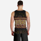 men-tank-snake-dot-panting-art