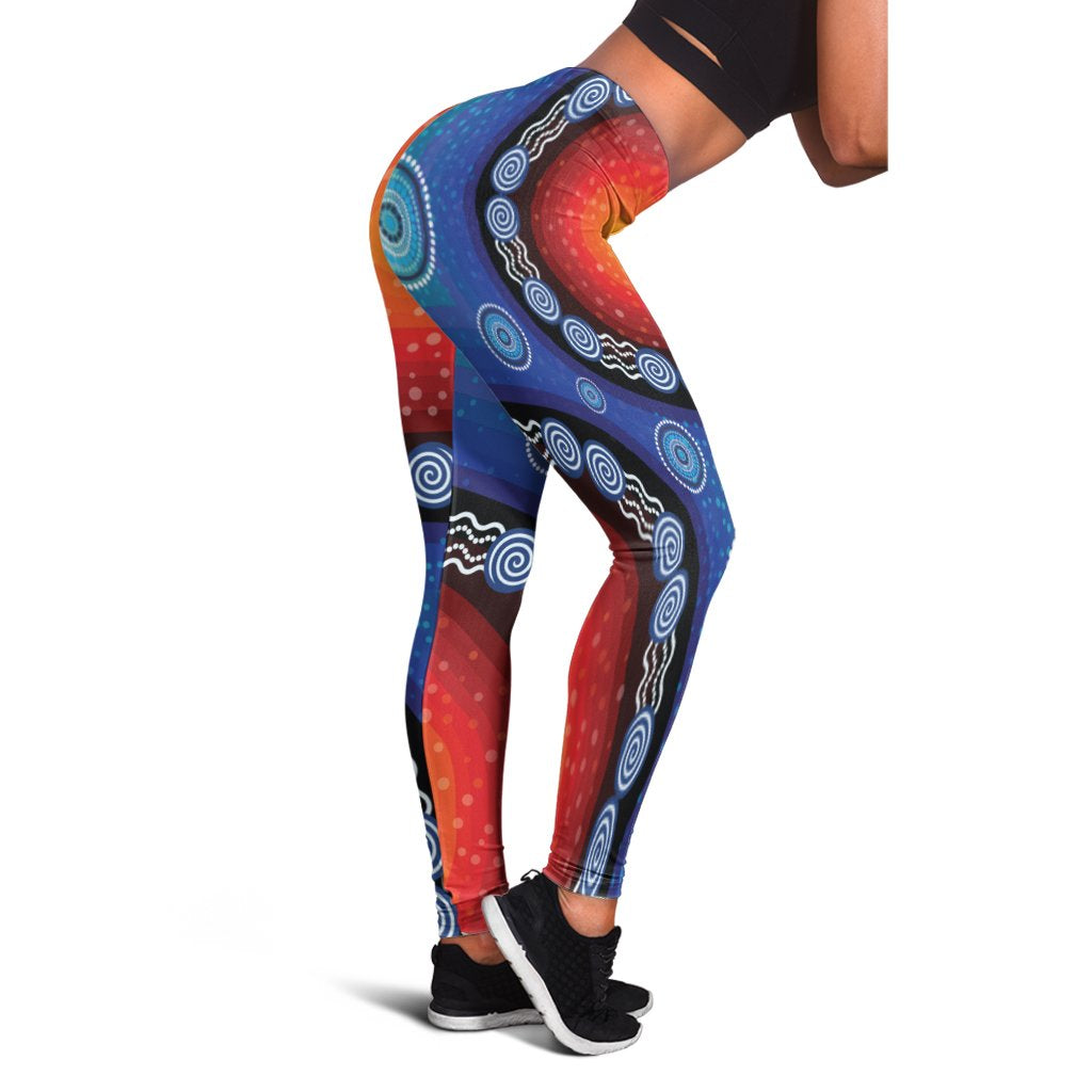 legging-aboriginal-color-dot-painting