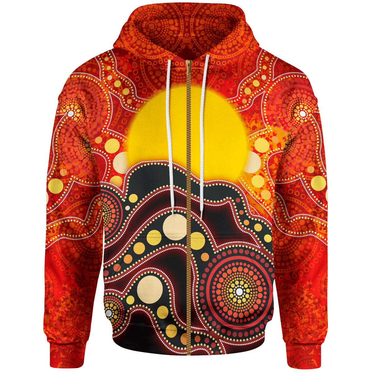 aboriginal-zip-up-hoodie-aboriginal-lives-matter-flag-dot-painting-art
