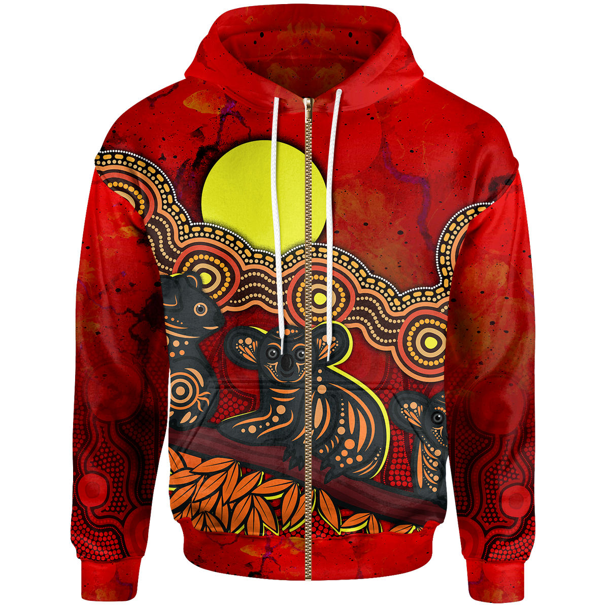 kid-aboriginal-zip-up-australian-indigenous-koala