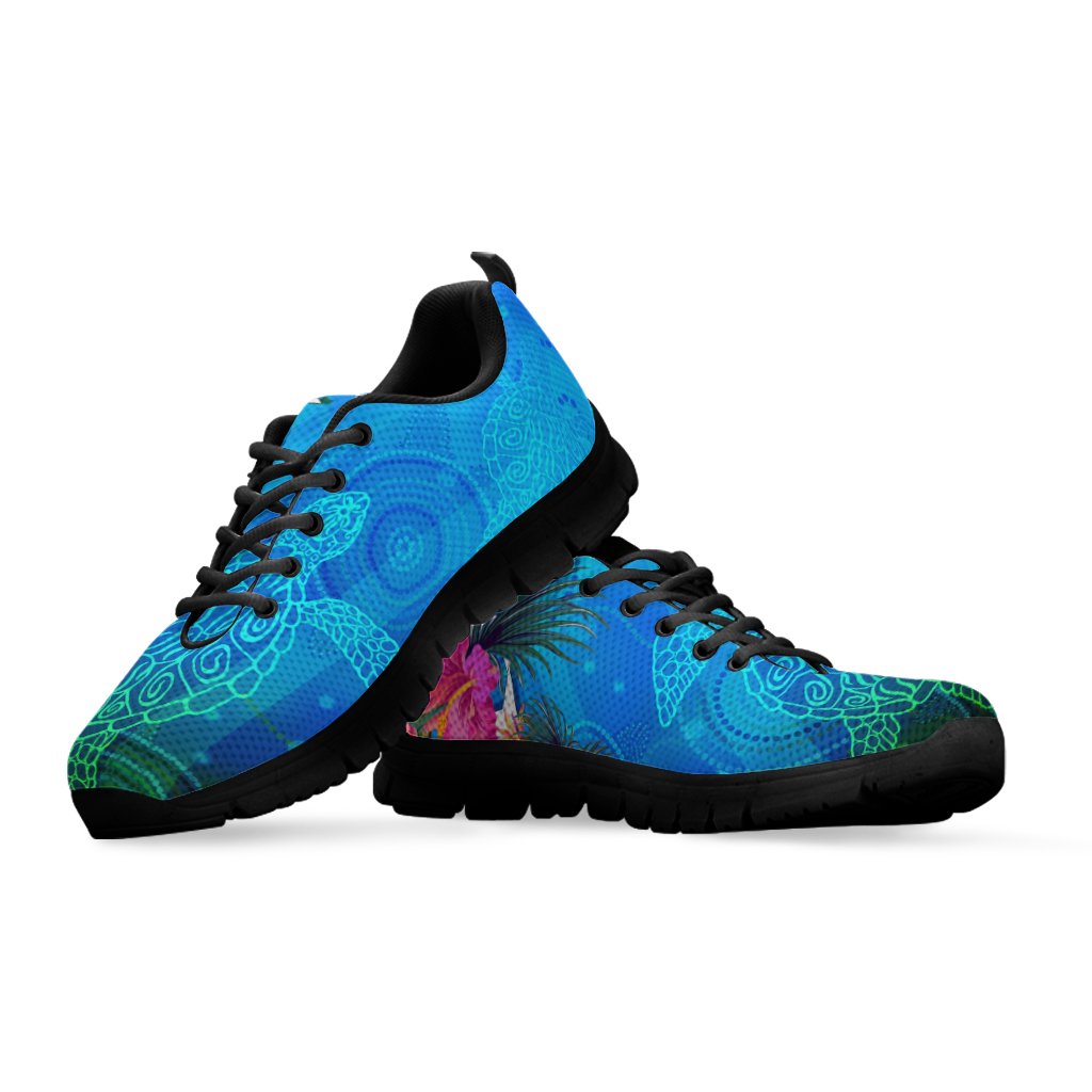sneaker-torres-strait-blue-sea-with-hibiscus