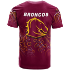 Brisbane Broncos Rugby Indigenous T-Shirt - LT12