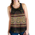 Women Raecerback tank -  Snake Dot Panting Art - Vibe Hoodie