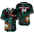 (Custom Personalised) NAIDOC Week 2023 Aboriginal Art For Our Elders Baseball Jersey - LT12