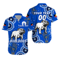 (Custom Personalised) Bulldogs Rugby NAIDOC 2022 Aboriginal Hawaiian Shirt