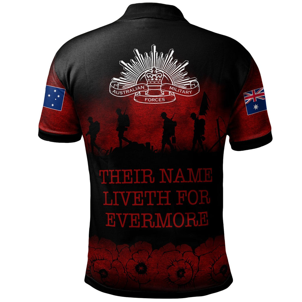 anzac-polo-shirt-their-name-liveth-for-evermore